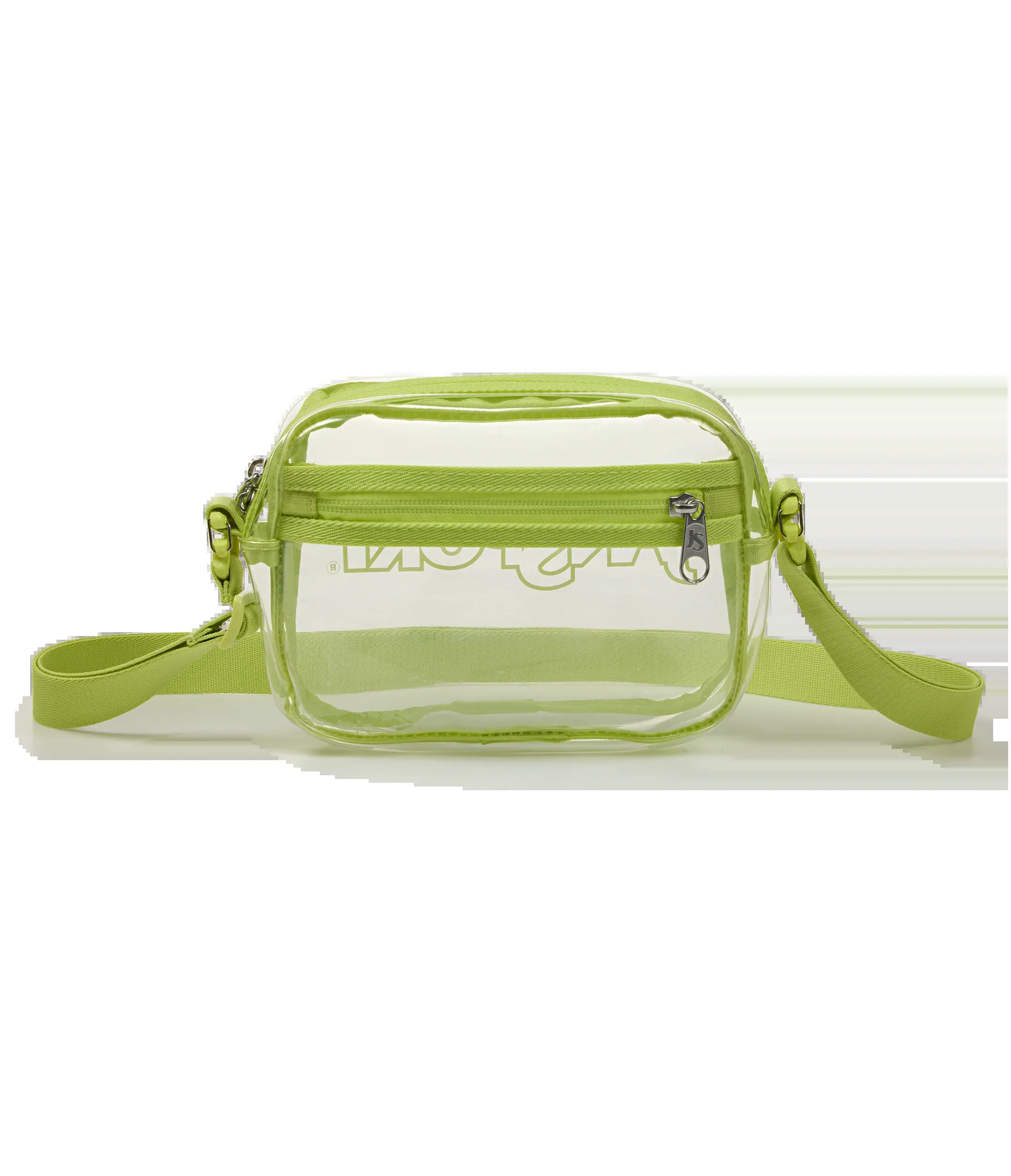 Transparent väska - Citronlime